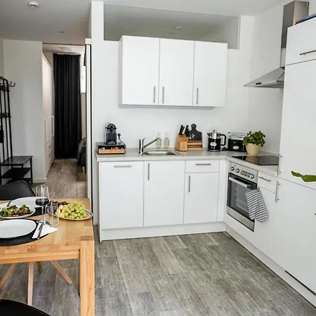 Apartament Bonnystay L Modern L Zentral L Work Space L Kitchen L Smart Tv L Wlan *