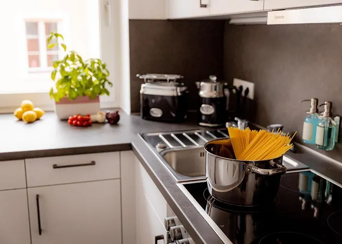 Bonnystay L Modern L Zentral L Work Space L Kitchen L Smart Tv L Wlan Appartamento